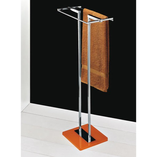 Porte-serviettes sur pied Eden, Orange