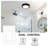 Tamper Resistant Dimmer Switch for Bathroom Fan and Led Light