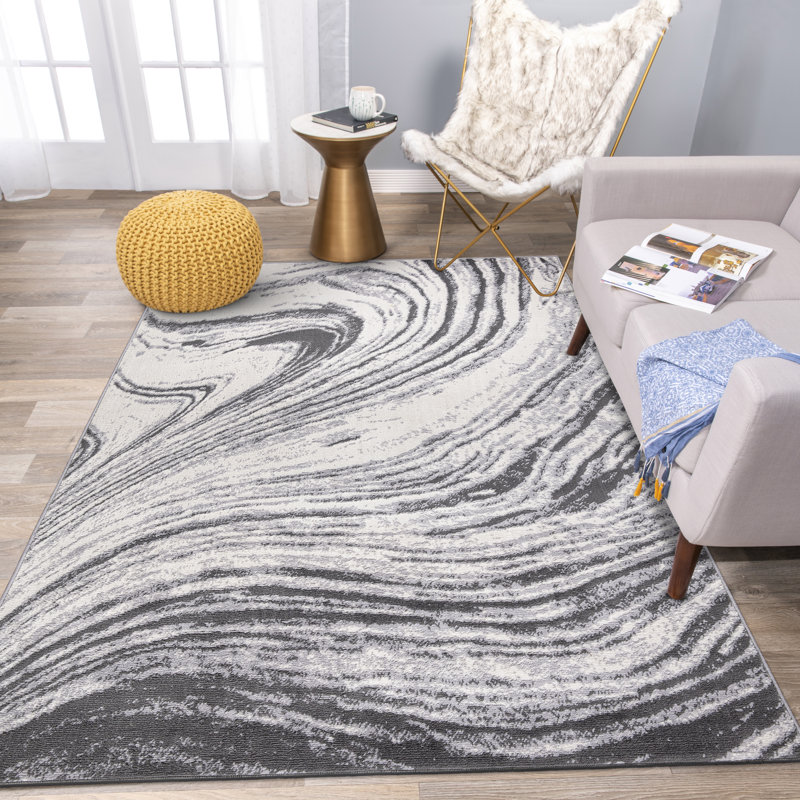 Dementrius Abstract Indoor Rug, Rectangle 5' x 7'