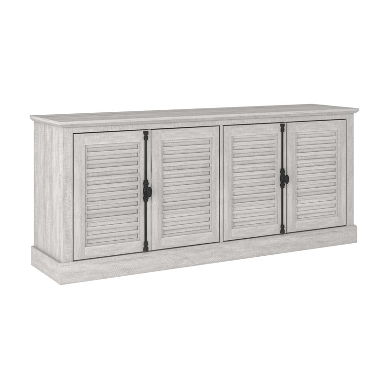 Malyha Louvered 4 Door Wide Tv Stand
