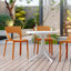 Chaise d'appoint simple en polypropylène - conception monobloc pour l'intérieur et l'extérieur, convient aux salons, salles à manger, jardins, terrasses et autres (ensemble de 4)-350246419