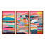 Ensemble de salon mural Billerica - Collages abstraits-108455287-108455288