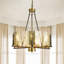 Kleanthis 6 - Light Dimmable Drum Chandelier