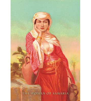 « the femme of samaria », impression