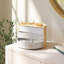 Umbra Moona Jewellery Box, White/Natural-2122116317