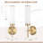 Modern Wall Sconces Set Of 2 With Opal White Glass Shade, 16 Inch Gold Wall Lighting For Bathroom Mirror, Bedroom, Living Room, Corridor And Stairs, Hardwired Installation, Uses E26 Bulb-1151758769-1151758770
