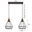 Biddle 2 - Light Black Pendant