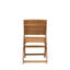Ensemble de table de jardin 9 pièces comprenant une table de salle à manger d'extérieur ovale en bois d'acacia et 8 chaises d'appoint pliantes, 36 po x 78 po, huile naturelle-1505973117