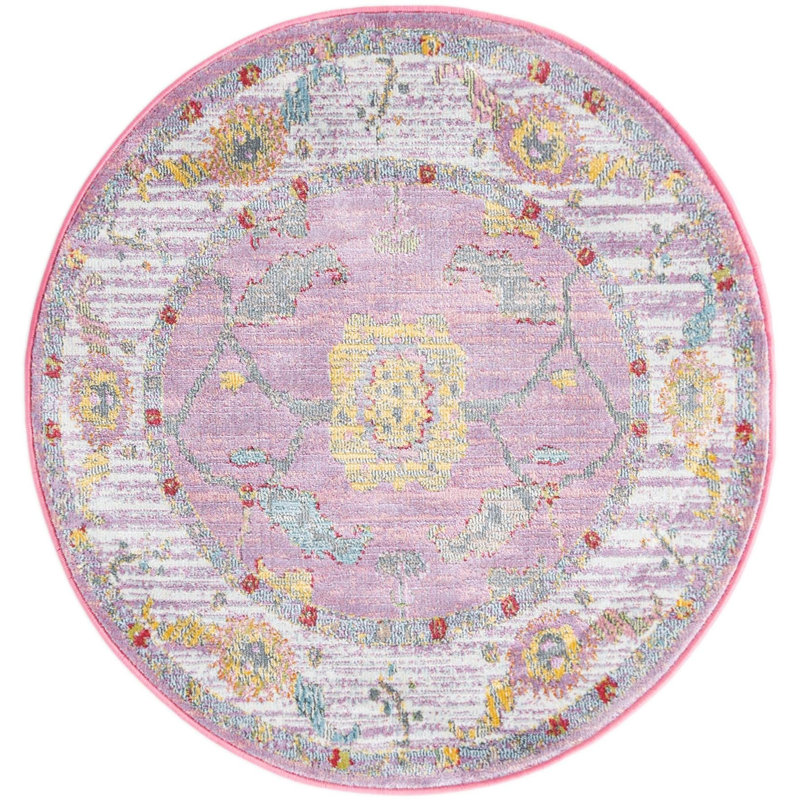 Haefner Oriental Indoor Rug, Round 3'3"