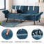 Canapé convertible en futon 69,69 po Brooksley-294253817