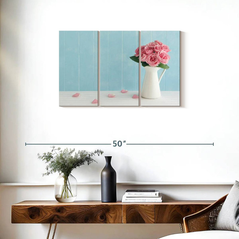 Roses fraîchement cueillies Harnek, H 20 po x l 33 po