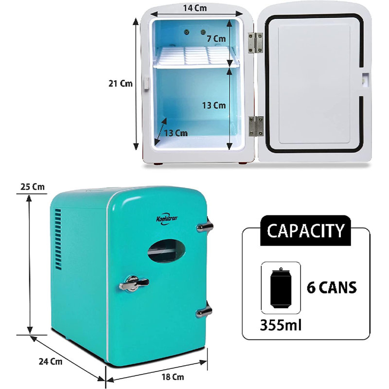 Koolatron 4m³ L Countertop Mini Fridge