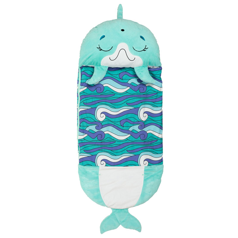Happy Nappers: oreiller et sac endormi: disco des dauphins, L 54 po x P 20 po