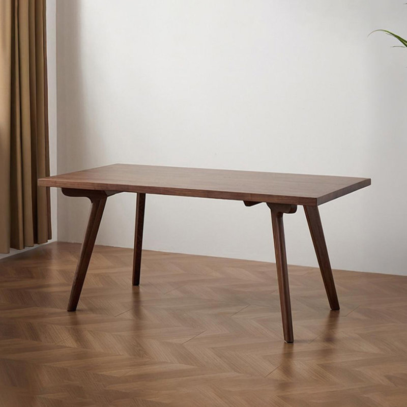 Multi-functional solid wood dining table, 29.52"H x 78.74"L x 35.43"W