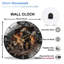 Horloge murale en verre 12 po
