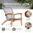 Cantera Teak Outdoor Adirondack Chair