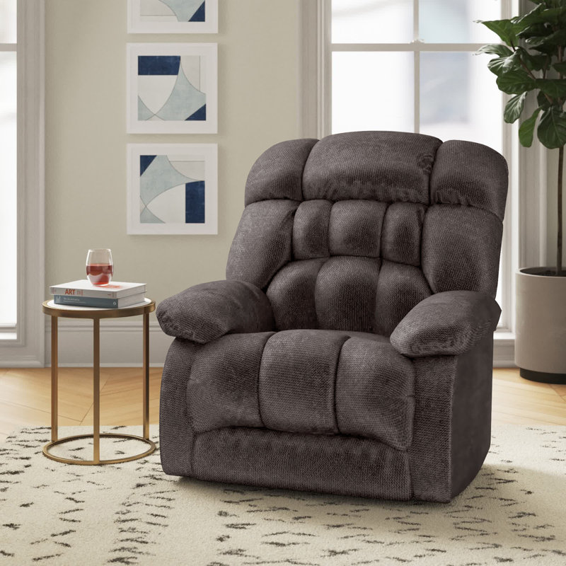 Fauteuil inclinable manuel standard Daly de 40 po de largeur, Manuel, Berçant, Pavées
