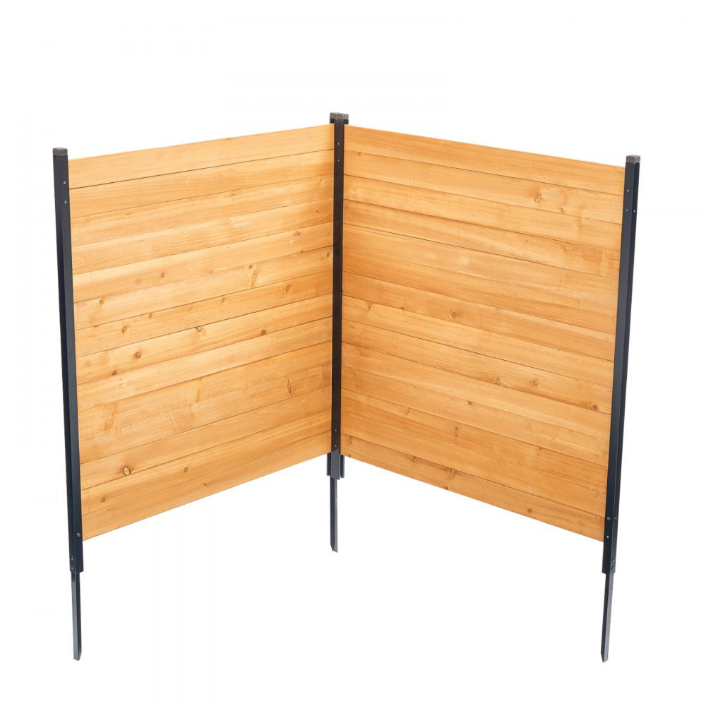 Wooden Privacy Fence Solid Air Conditioner Fence 38" W x 42" L