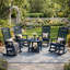 Chaise Adirondack berçante Hdpe-152064046