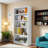 71" Tall Book Shelf, 5 Tier Large Bookshelf, Standing Wood Display Book Shelf For Living Room, Office, Library-759543100