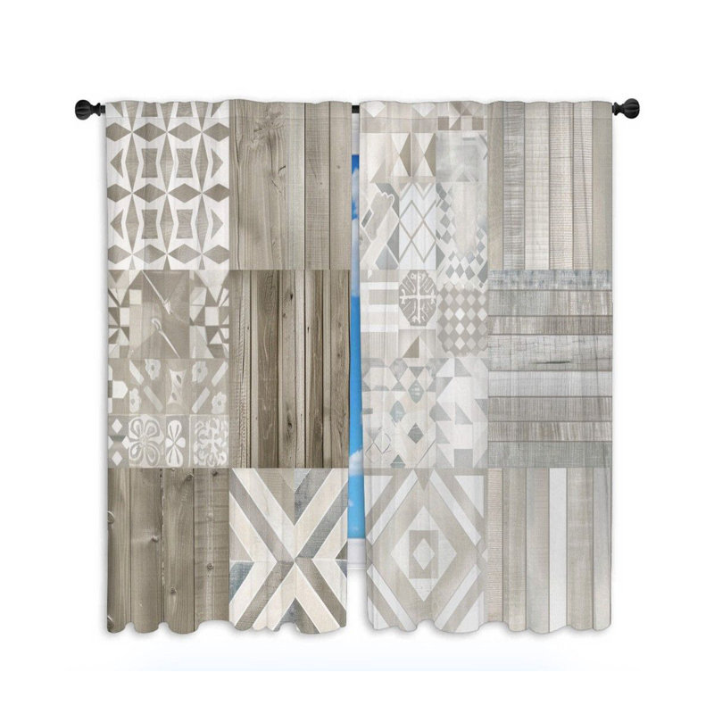 Paire de rideaux obscurcissant Akera, L 20 po x L 52 po