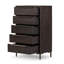 Wyeth 5 Drawer Dresser-Dark Carbon