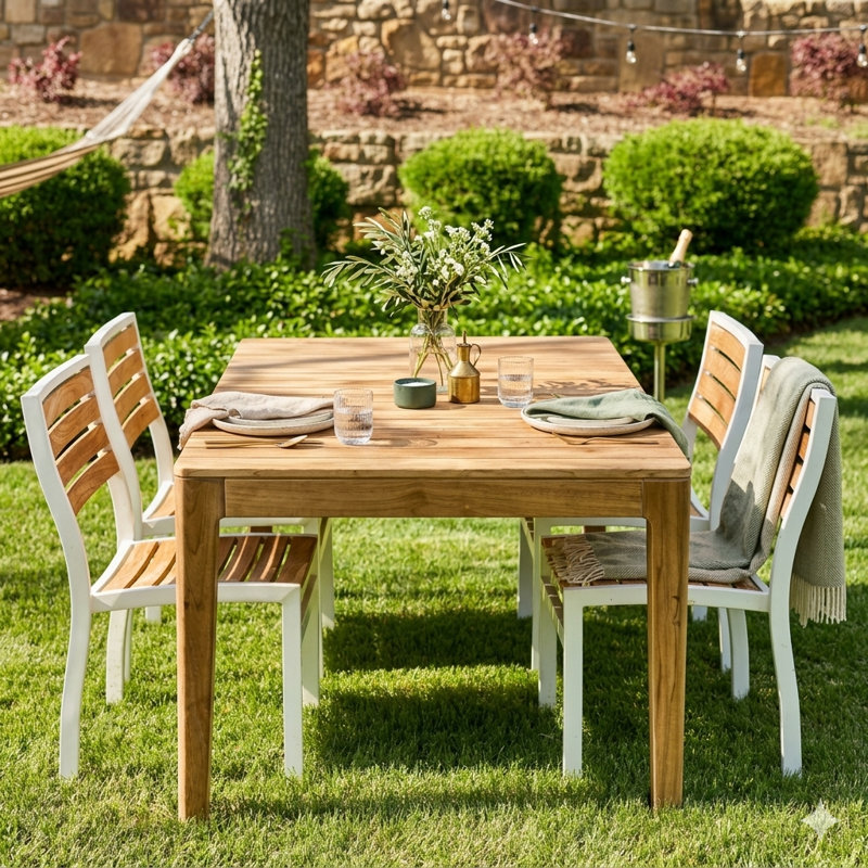 Table de salle à manger d'extérieur Daliah