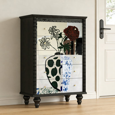 31.5" Solid Wood Console Table