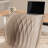 Maddoux Armless Swivel Office Chair Faux Leather Upholstered Waterproof Desk Chair Ergonomic Adjustable Computer Chair-264647577