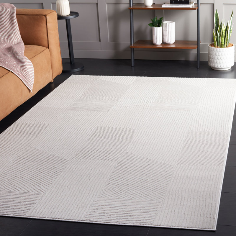 Saylor 100 Performance Geometric Rug, Rectangle 5'5" x 7'7"