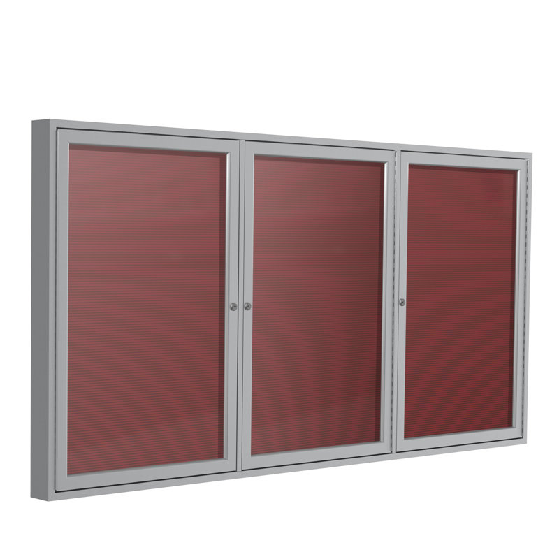 Plaque d’armoire fermée, Satin, Noir, H 48 po x l 96 po x P 2,25 po
