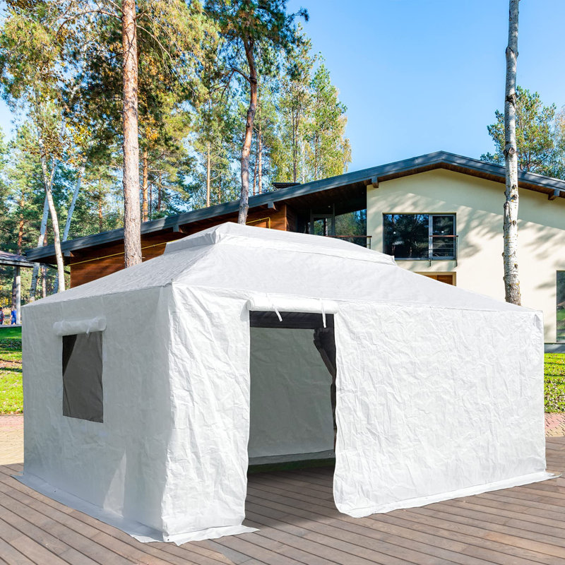 Housse universelle d'hiver pour pavillon de jardin, H 121 po x l 146 po x P 236 po