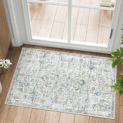 Tapis d'intérieur lavable en chenille Mashine