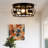 Olsburg Black Flush Mount Flush Ceiling Lighting