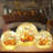 Set of 3 Crackle Glass Ball with LED Lights for Fall Table Decor with Timer