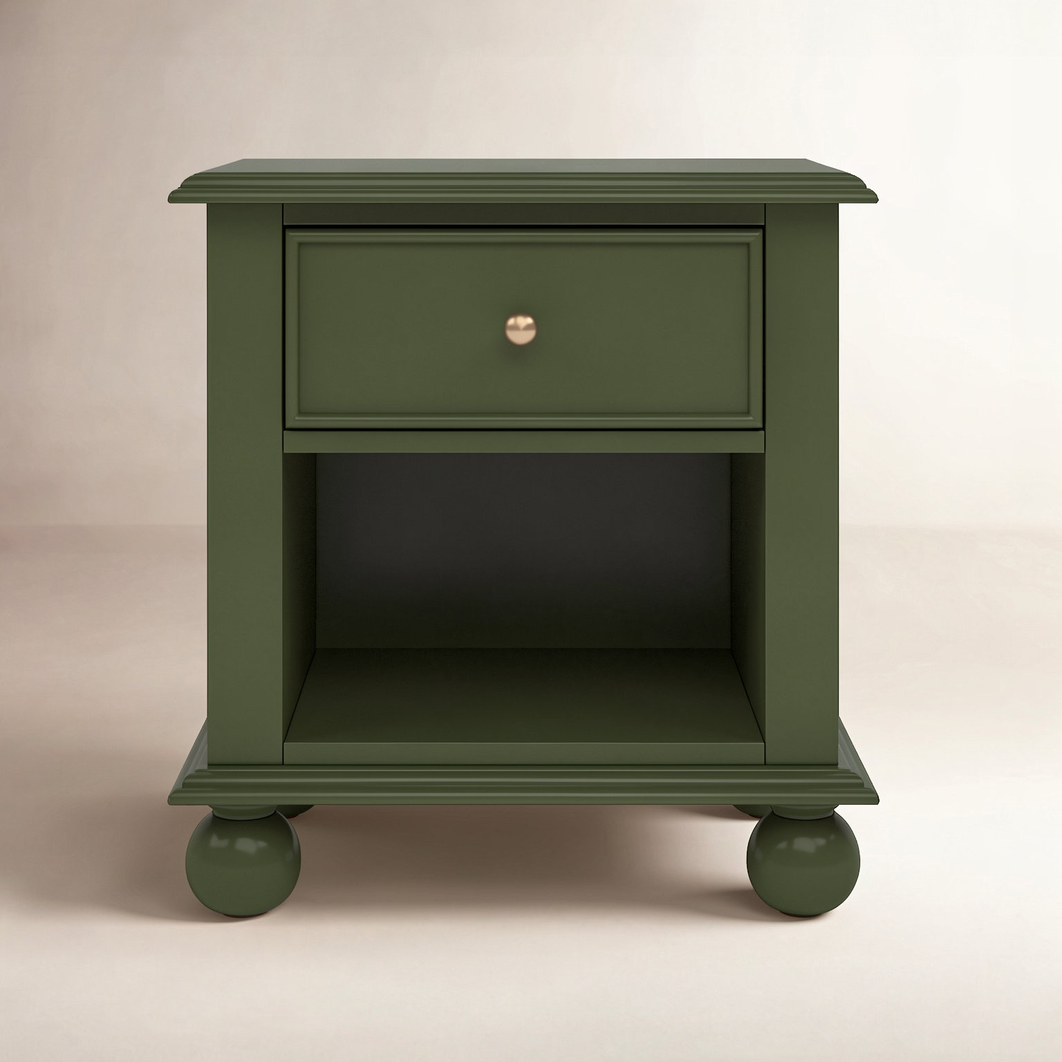 1-Drawer Mahogany Nightstand, Juniper