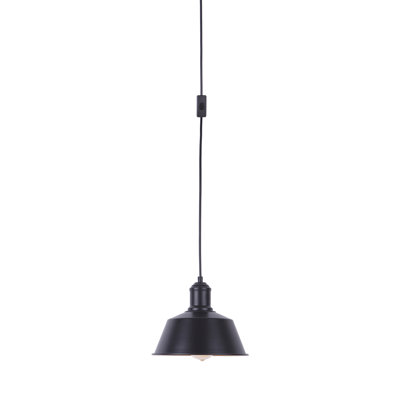 Donoho 1 - Light Black Single Pendant