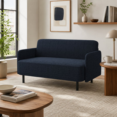Metro 56" Upholstered Arm Loveseat