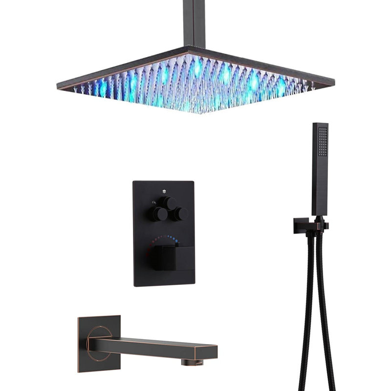 All-In-One Kit with Rough in-Valve, Oil Rubbed Bronze
