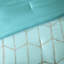 Édredon simple / simple TG - argenté et chic avec ornement métallique argenté-131530886-131530889