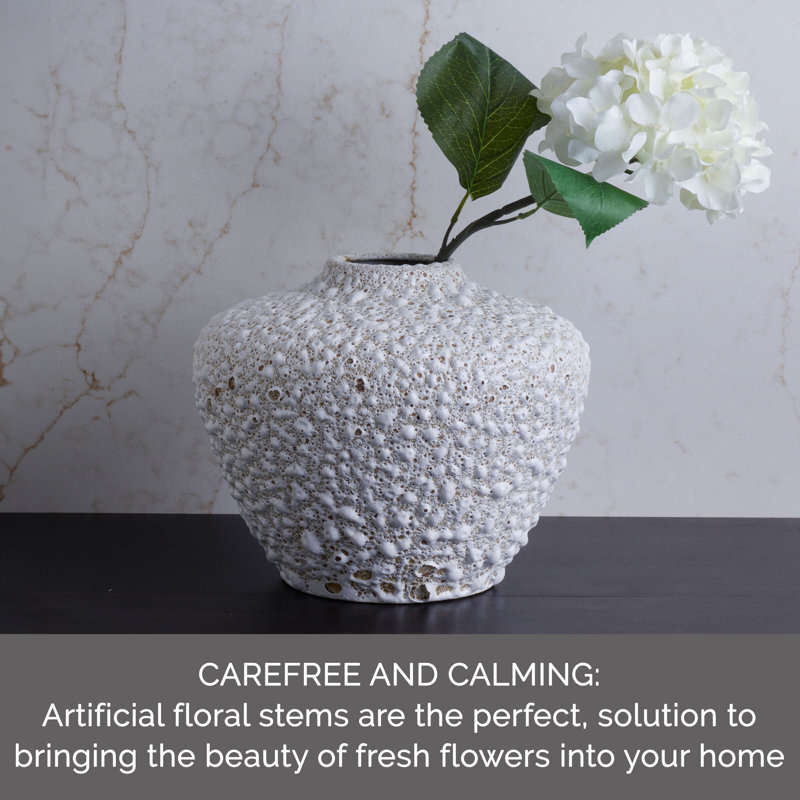 Elements Artificial Hydrangeas, 6 Piece, 18 Inch