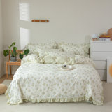 Microfiber Floral Print Comforter Set