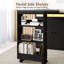 Bureau d'ordinateur en L avec armoire de rangement, tiroir et tablette, bureau à domicile rotatif et convertible avec lumière DEL-1999751869