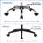 Wanetta Mid-Back Office Chair with Arms 360° Swivel-1665977116