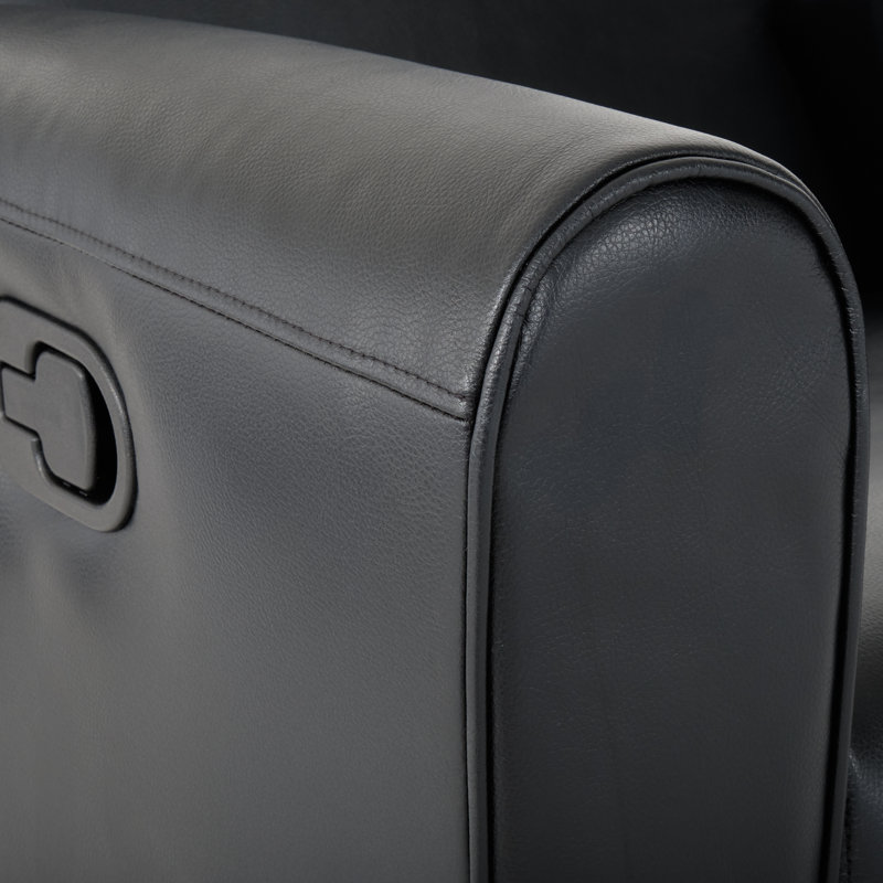 Fauteuil inclinable Marin, Noir