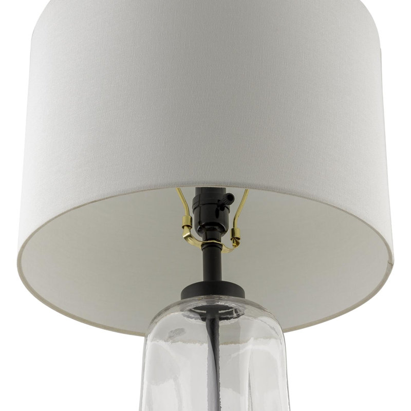 Lampe d'appoint Medon, Noir, H 24 po x l 13 po x P 13 po