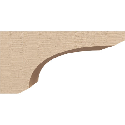 Bois de cèdre brut TimberThane Corbeau apprêté l 6 po x P 12 po x H 6 po