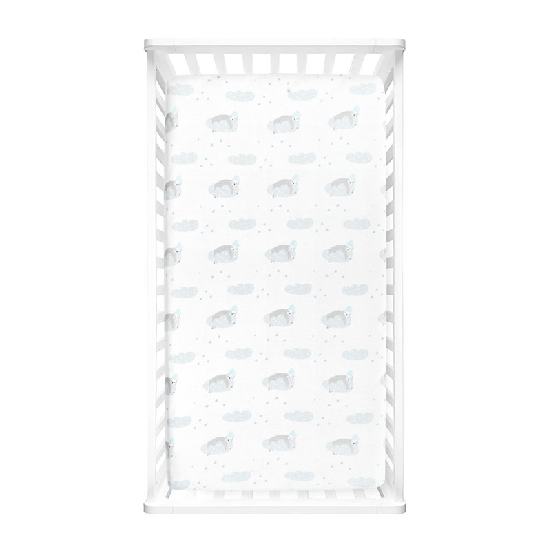 Drap-housse pour lit de bébé