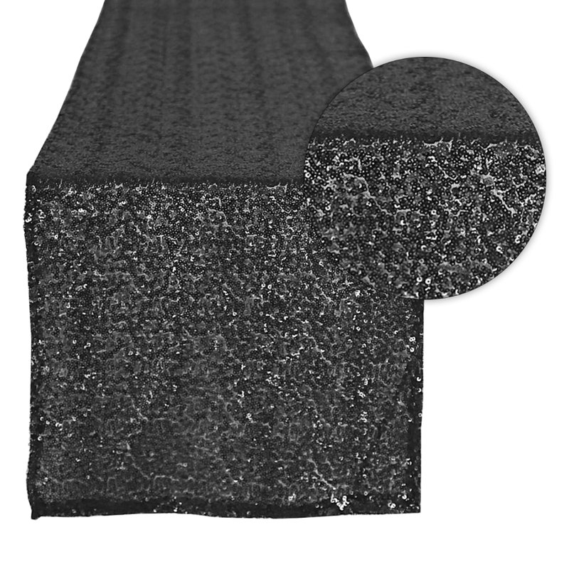 Allen Table Runner, Black