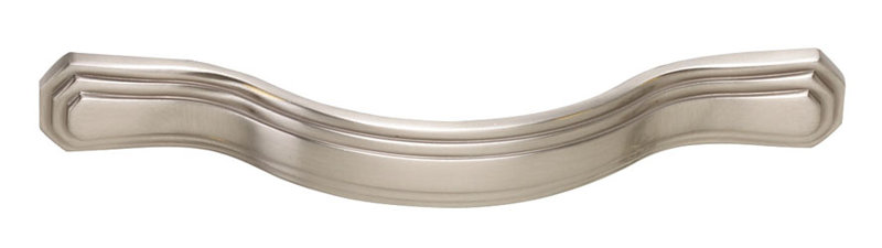 Geometric Arch Pull, Satin Nickel
